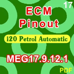 i20 Petrol Automatic ECM Pinouts-MEG17.9.12